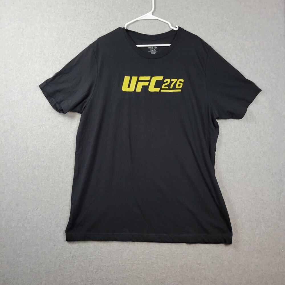 UFC 276 Black T-Shirt Women's Volkanovski Vs Holloway 3 Black Size Small